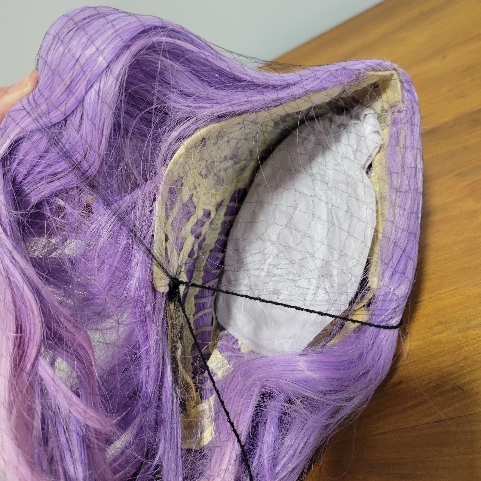 Cryin Lin Ombre’ Lavender Purple Wig NWT
