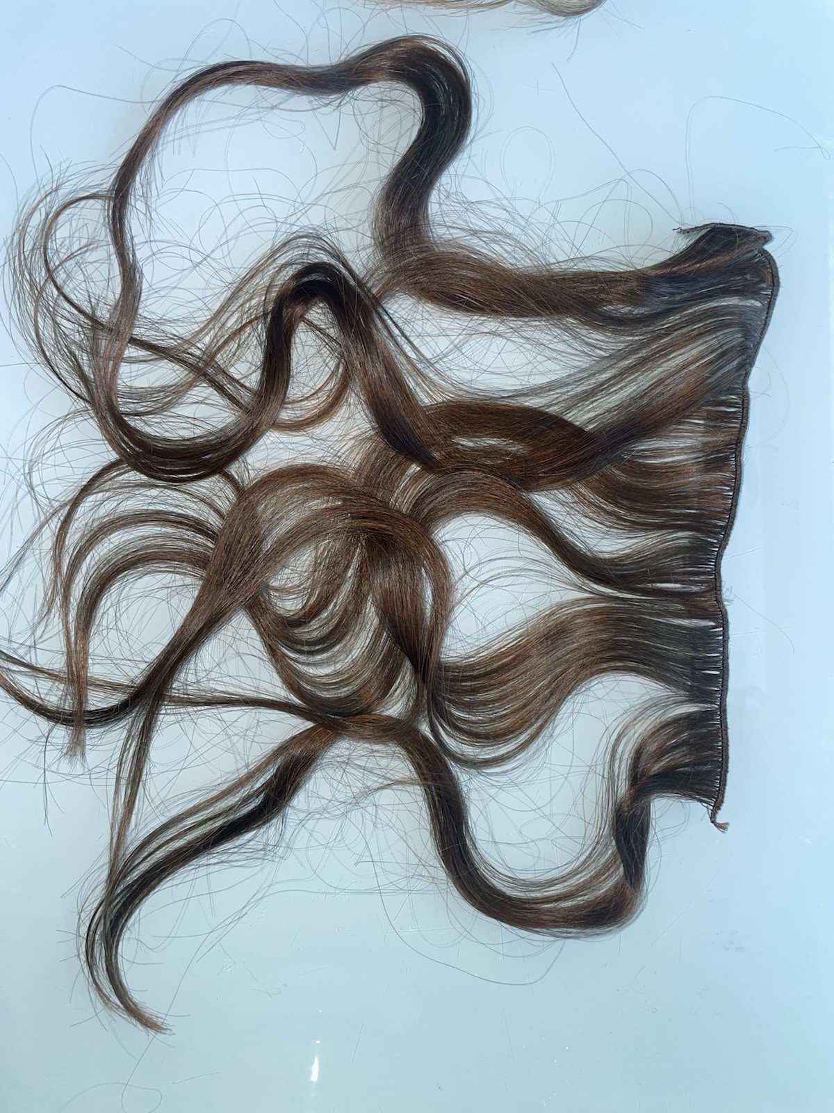 Human Hair Extensions Sew In 8 Wefts 15” (4) And 10” (4)