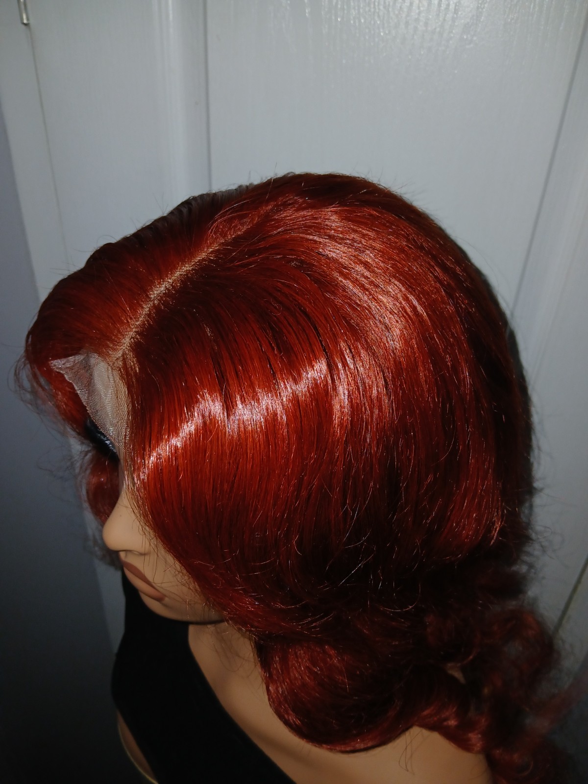 33B Reddish Brown Bundles with 4×4 Closure Body Wave Bundles Human Hair Wig