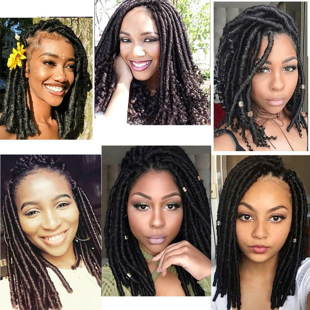 14 Inch Soft Faux Locs Crochet Hair Soft locs Synthetic Braiding Hair Extensions