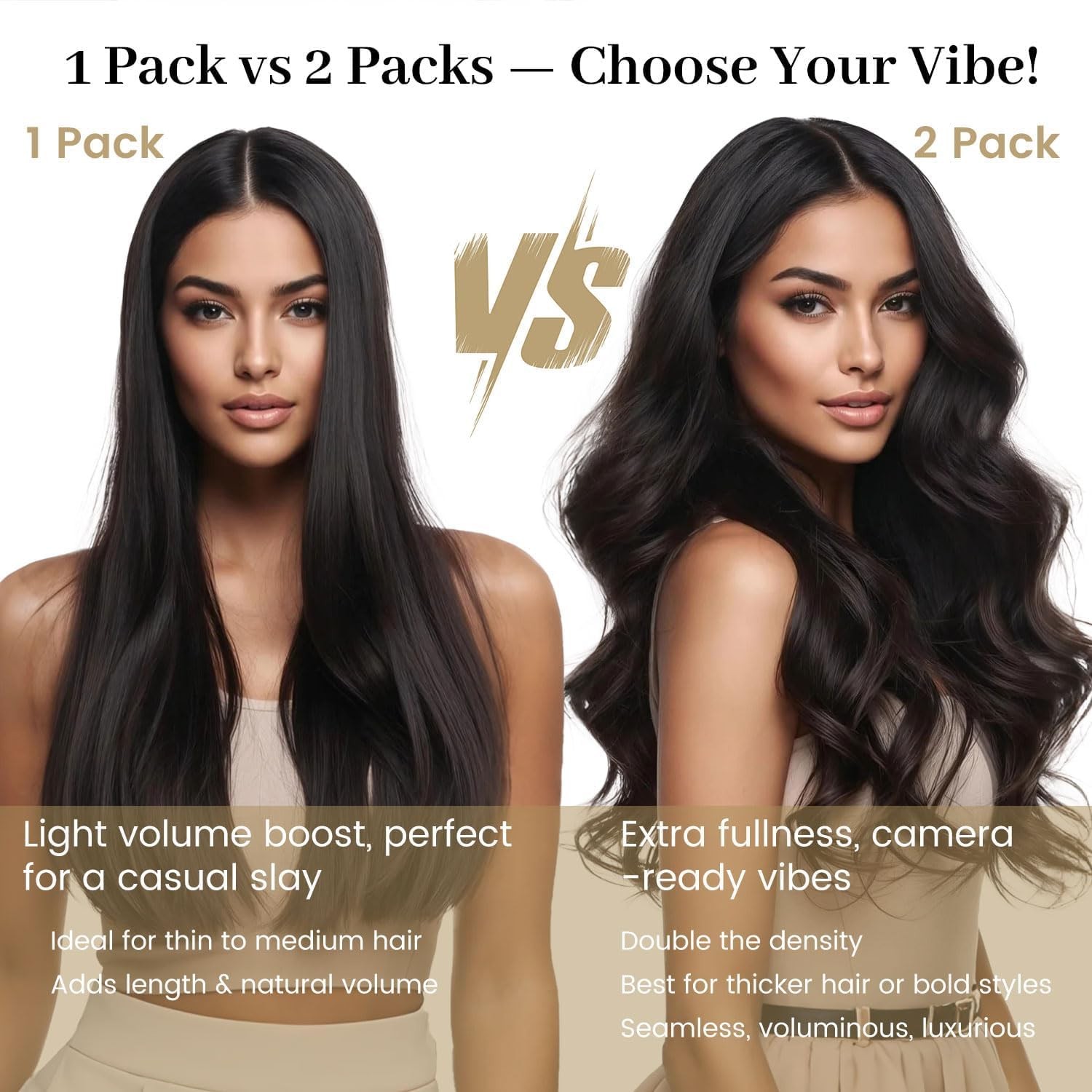Clip in Hair Extensions Remy Human Hair 12inch 70g #1B Natural Black – Soft
