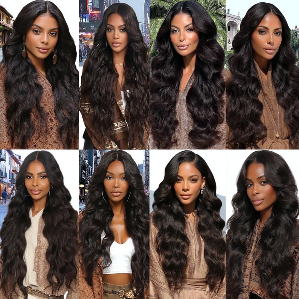 Incapcorp Billtiiww Human Hair Body Wave Bundles Natural Color 18 20 22 Inch