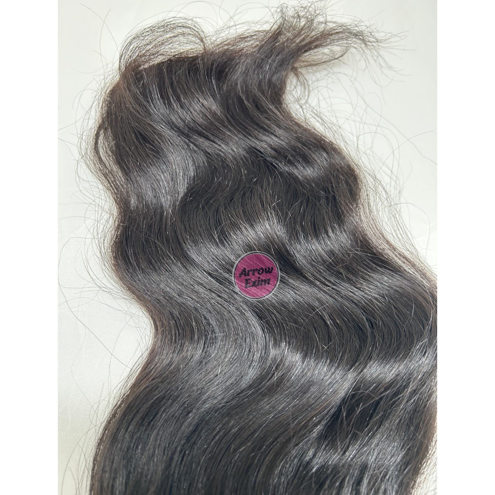 Single donor unprocessed 100% Natural Indian temple raw hair