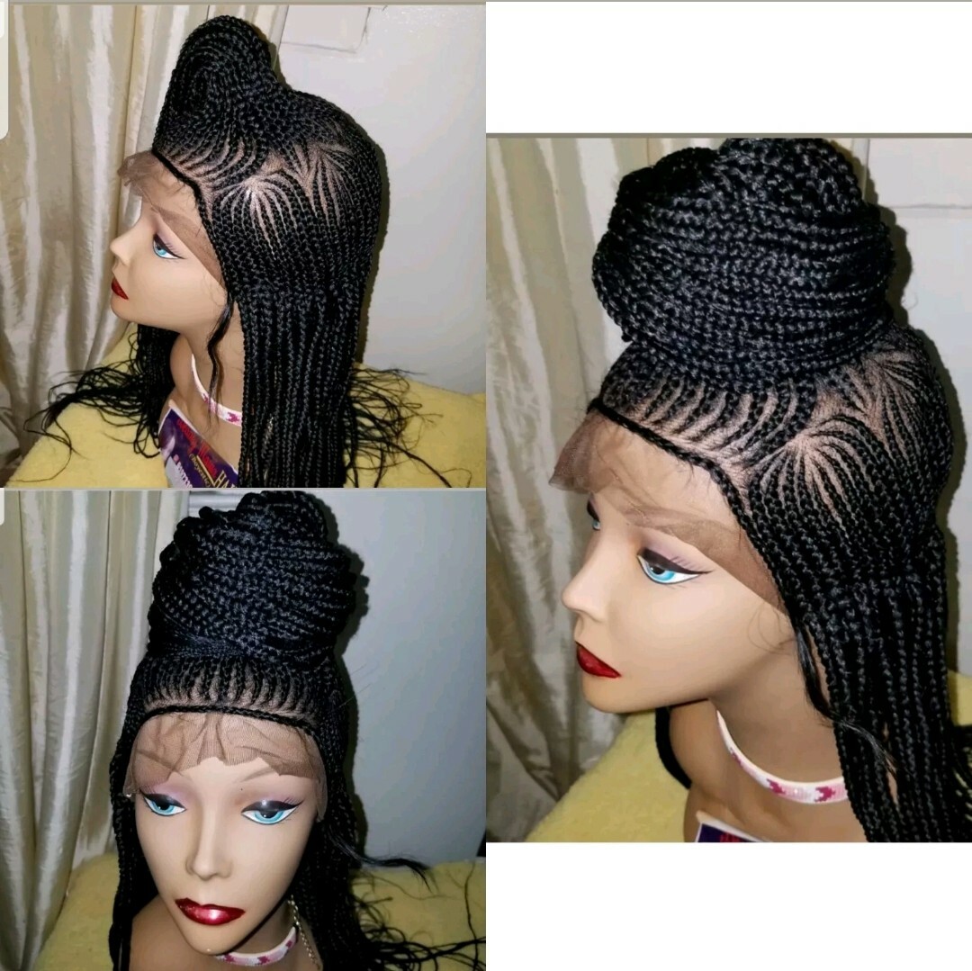 Braided wig: full lace Handmade Cornrows braids,PRE-ORDER ONLY.2-3WEEKS. Loc USA