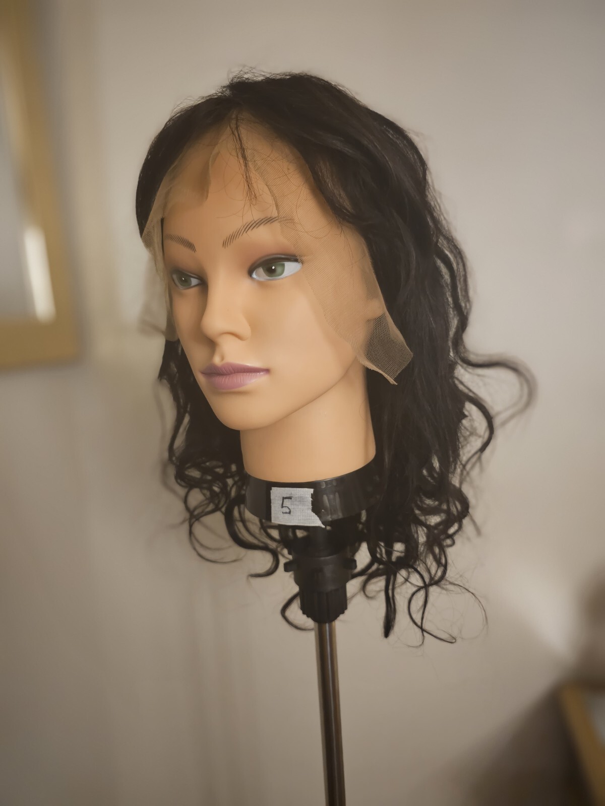 High Quality regular Top 18 to 20″ straight 100% Virgin Human Hair Lace Wig