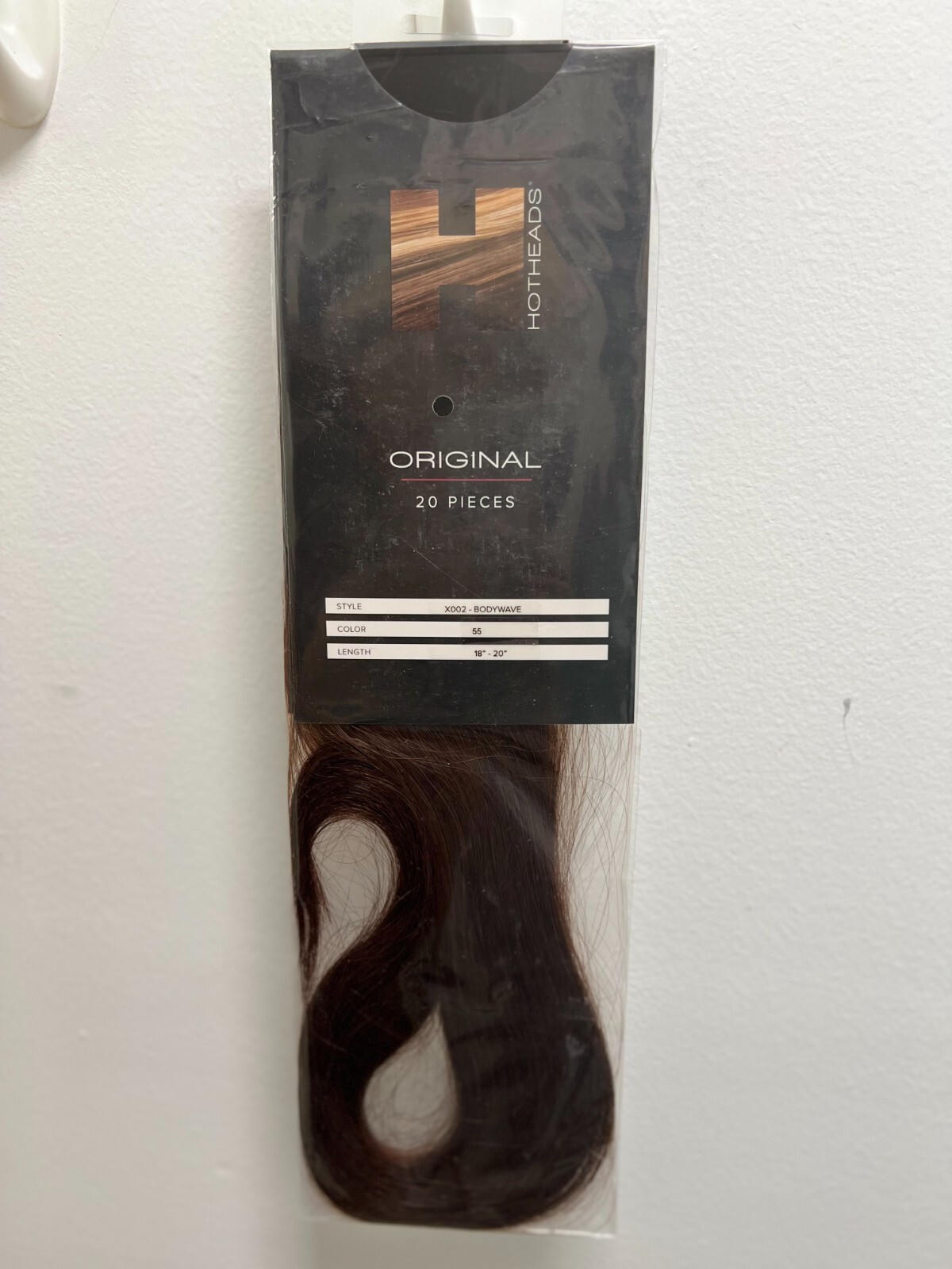 HOTHEADS Hair Extensions / Tape-ins / #55 / 18-20″ / Brand New / Body Waved