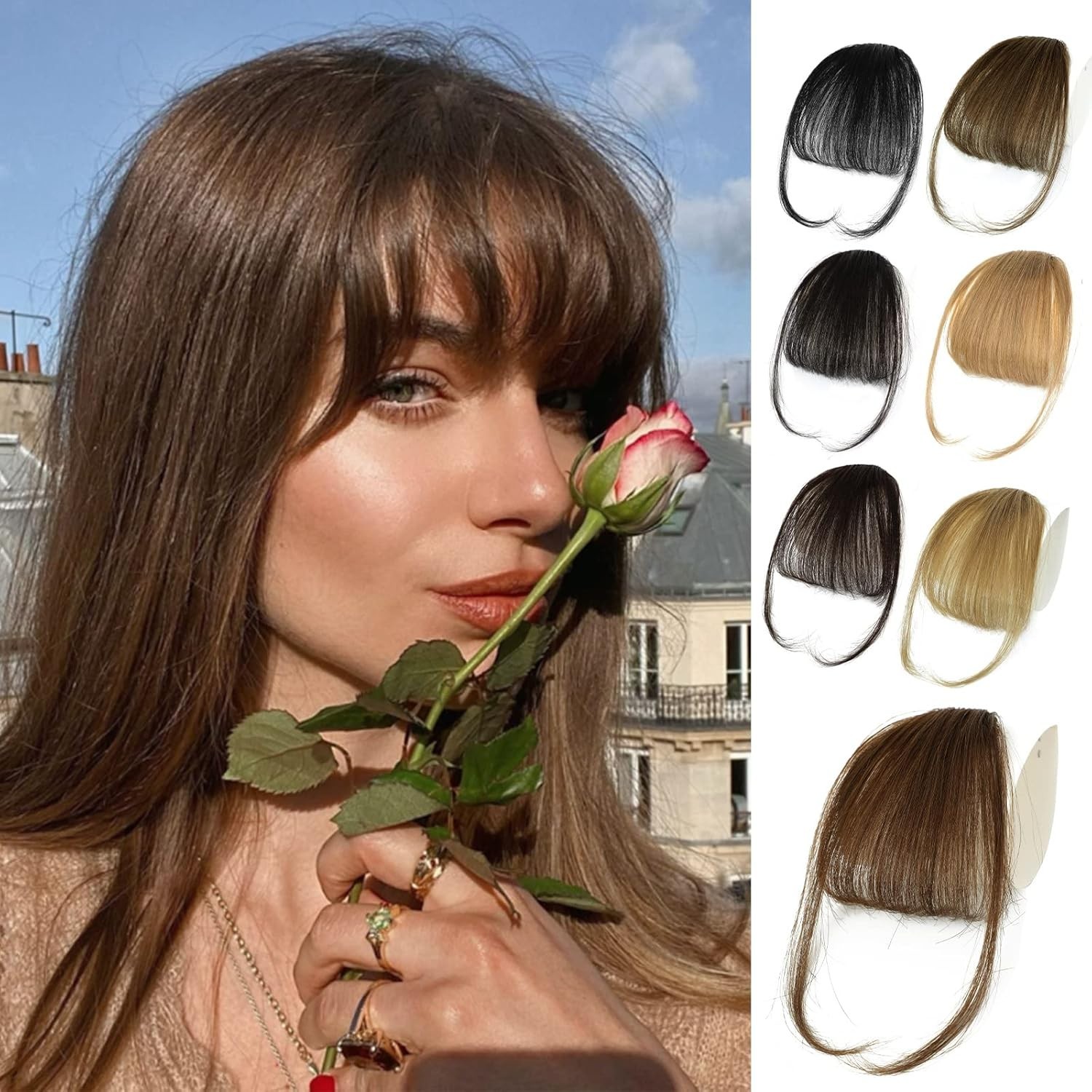 Natural Looking Curved Hair Extensions