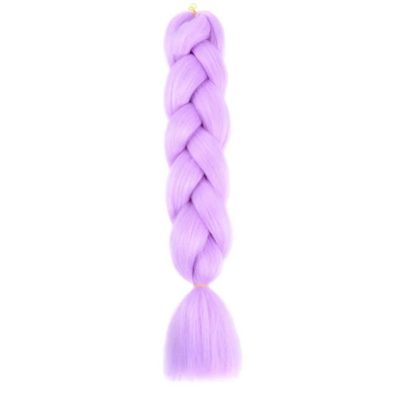 24Inch Synthetic Yaki Straight Braiding Hair Extensions for Women Dreadlocks