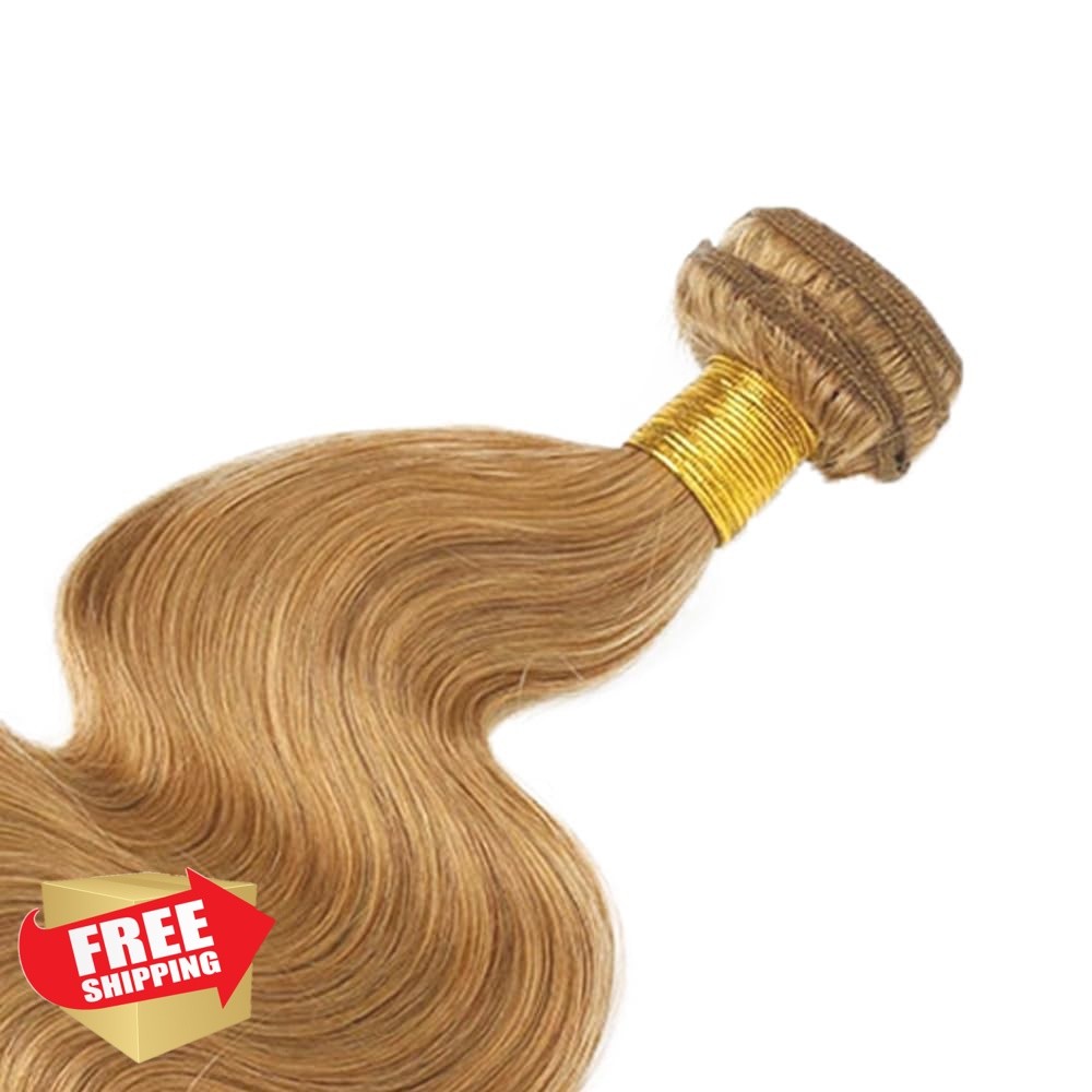 FuivJuix #27 Blonde 18 Inch body wave bundle
