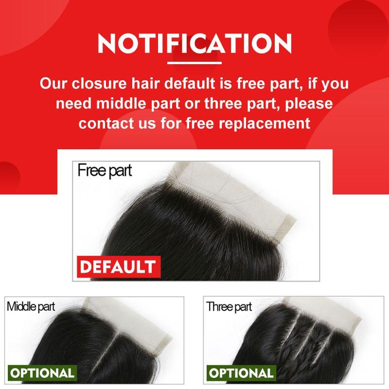 12A BRAZILIAN VIRGIN HUMAN HAIR BODY WAVE HD LACE BUNDLES 4X4/5X5/6X6 COLOUR 1B#