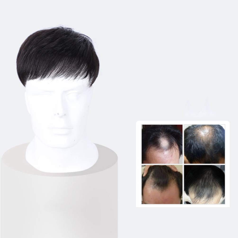 Men’s Wig Hair Replacement Hairpiece, Baldness Wig Pieces, Hair Pieces Short Wig