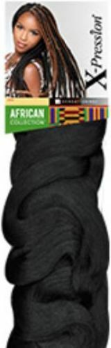 4 Packs X-pression Xpression Expression 100% Kanekalon Braid Hair 2-3dy shipping