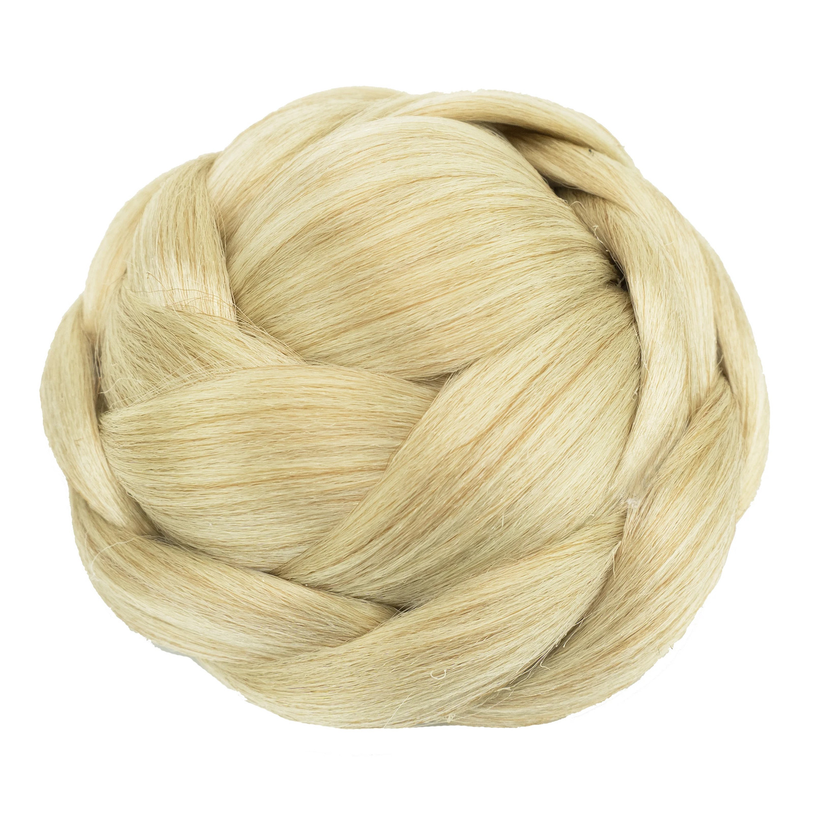 Fake Synthetic Hair Chignon Blonde Bun Wig Updo Donut Hair Pieces For Dropship