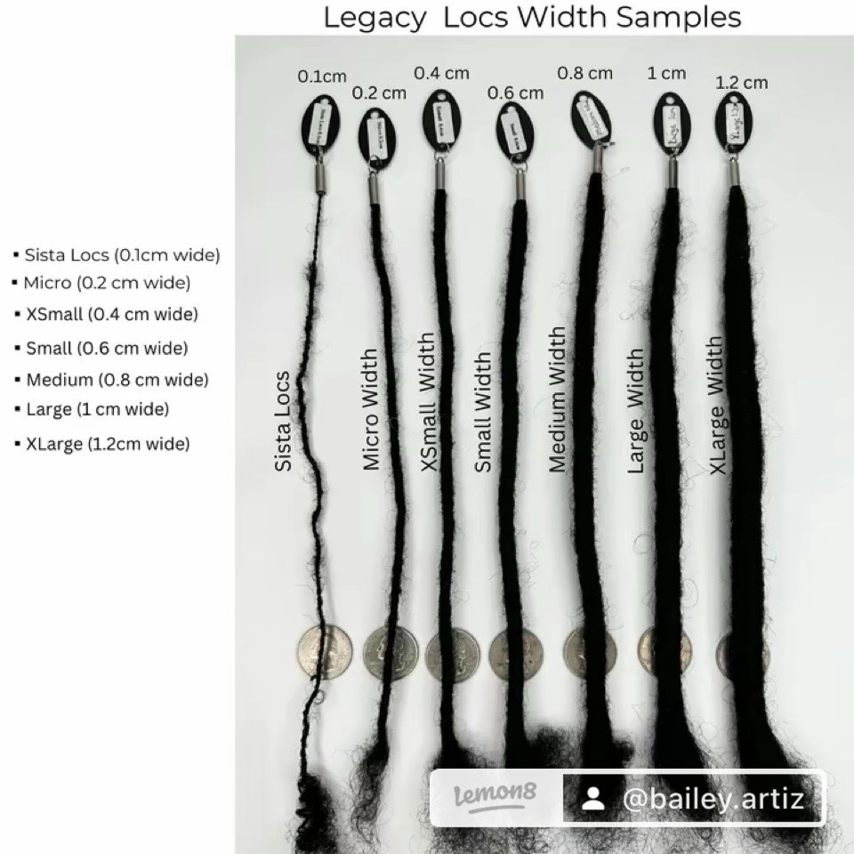 **PRE-SALE** Deposit 70 Legacy Locs extensions – authentic human hairHandmade,
