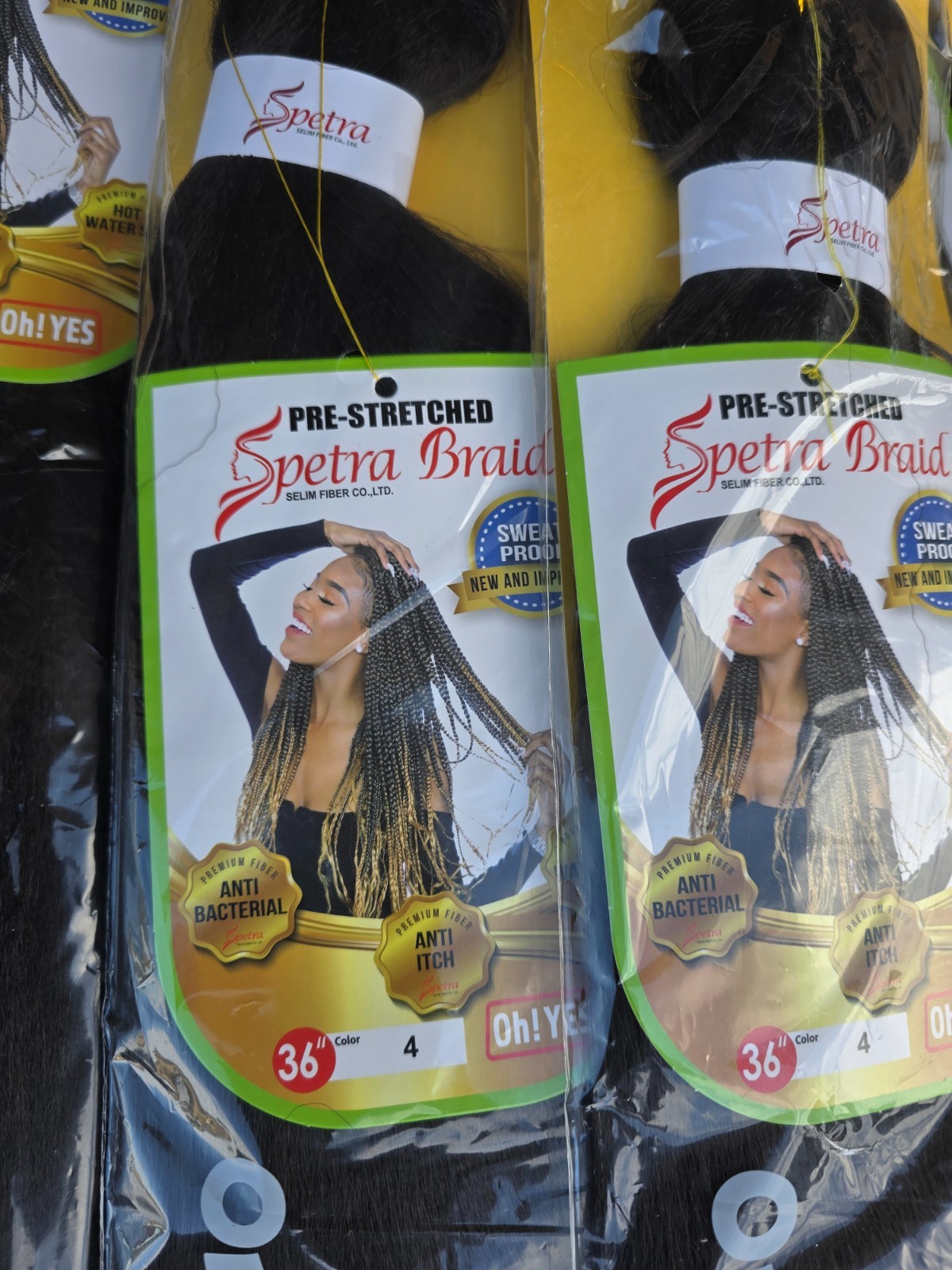 Spetra Braid Pre-Stretcheb Oh Yes,36-inch N*4 , 10 packs for $20