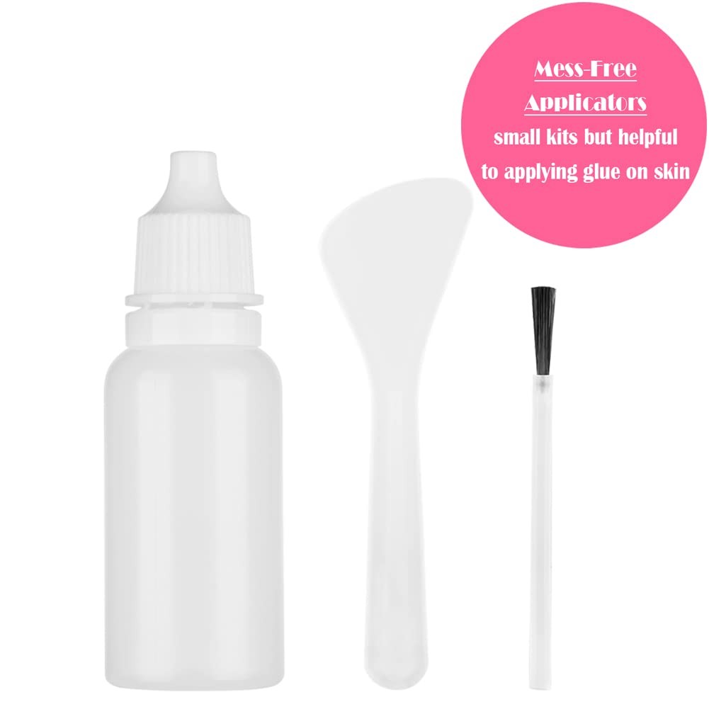 Waterproof Lace Glue, Clear| Invisible MIILYE Hair Wig Glue 0.5oz, Clear