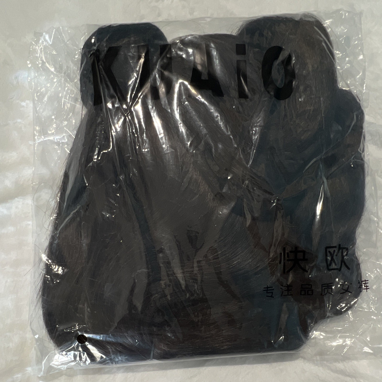 Dark Brown Straight Ponytail Wig, 21-30 in Length, Natural Theme