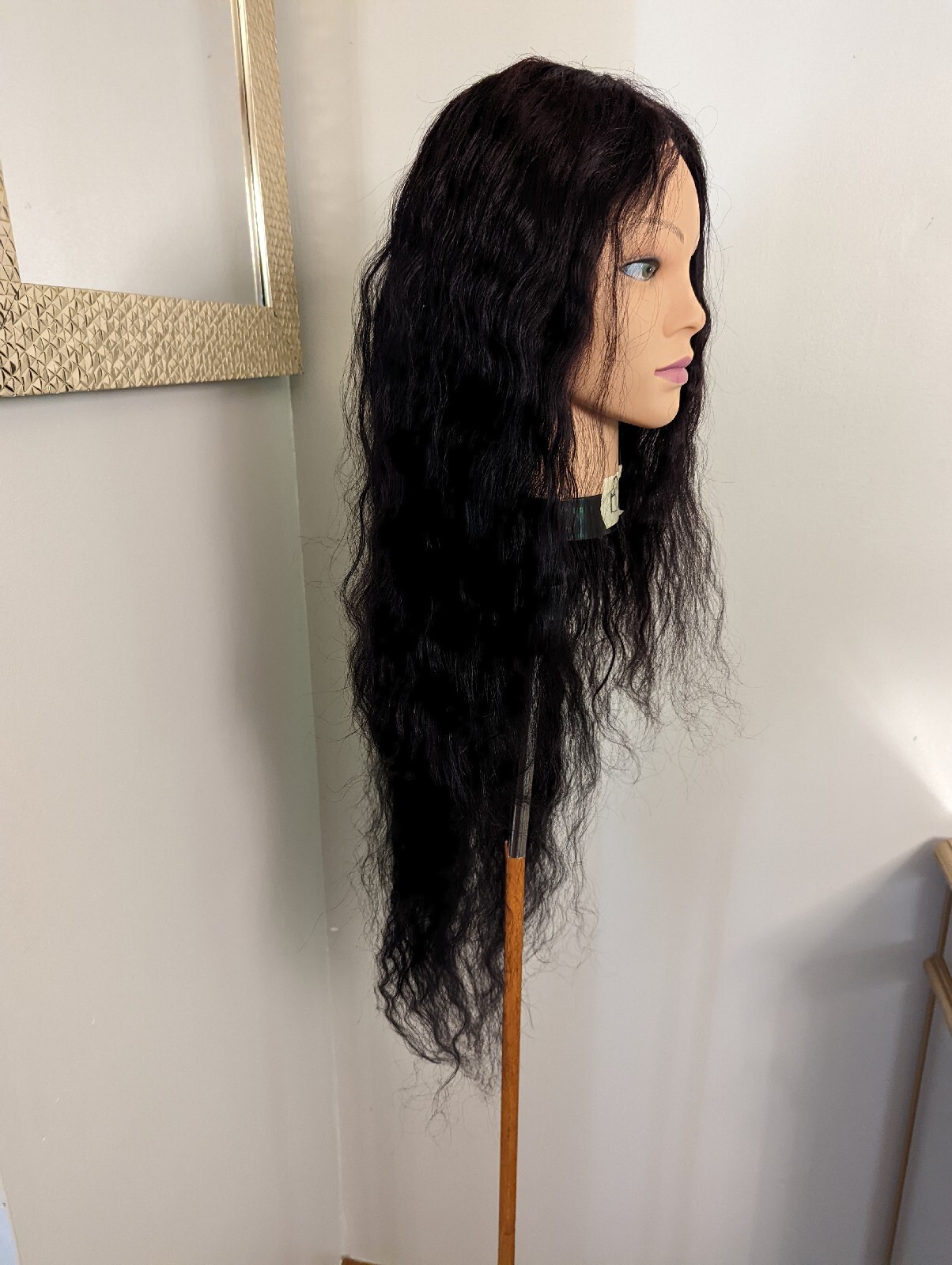 High Quality regular Top 26 to 28″ straight 100% Virgin Human Hair Lace Wig