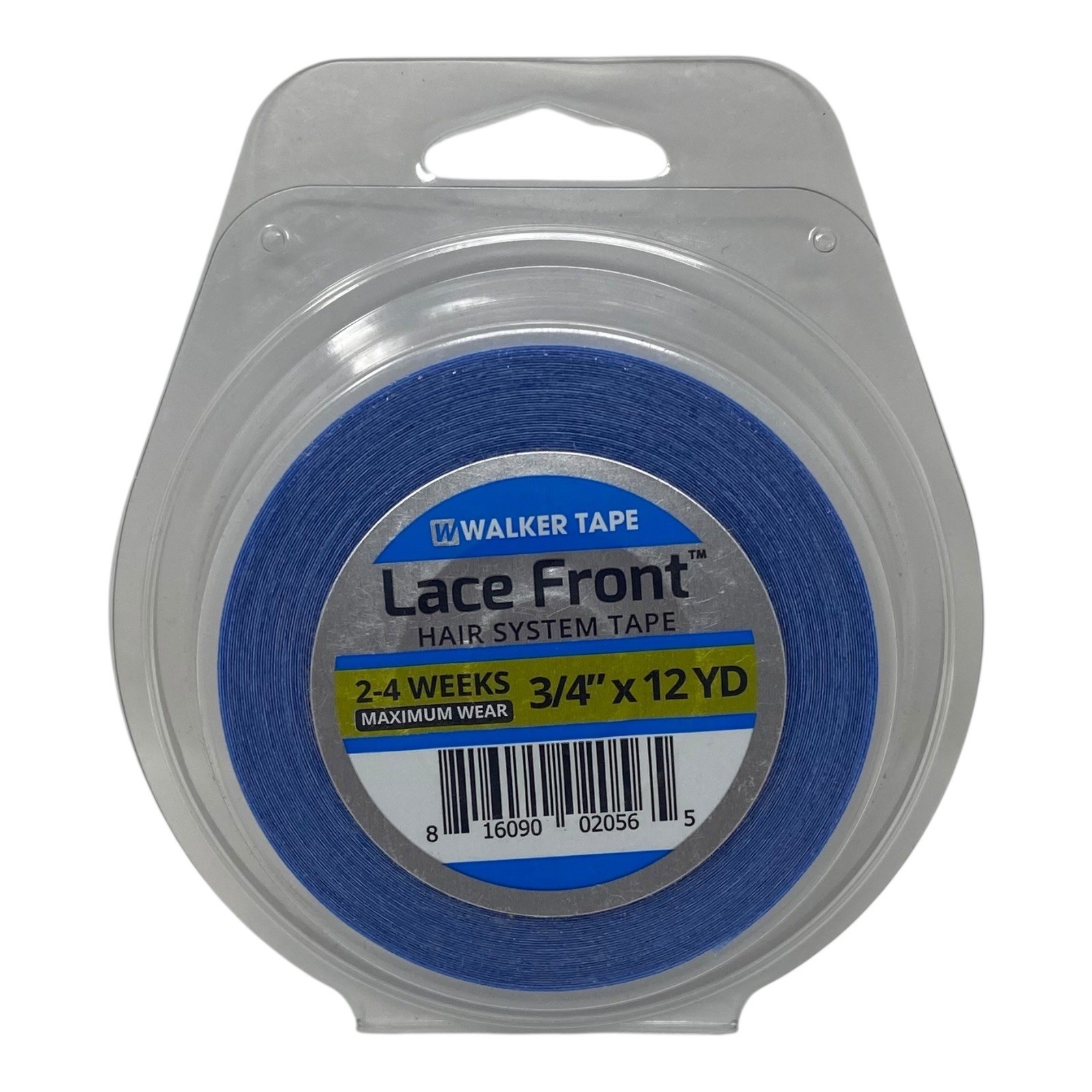 Walker Tape 3/4″ x 12 Yards Lace Front Support Tape Wig (Blue Liner) Double Side