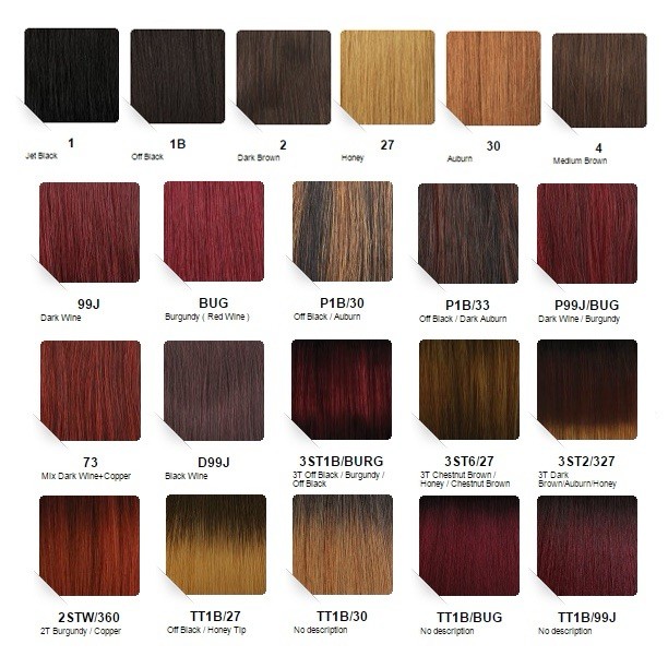 Bobbi Boss 14” Soft Silky Straight 100% Human Hair Weaving Color 2 Dark Brown