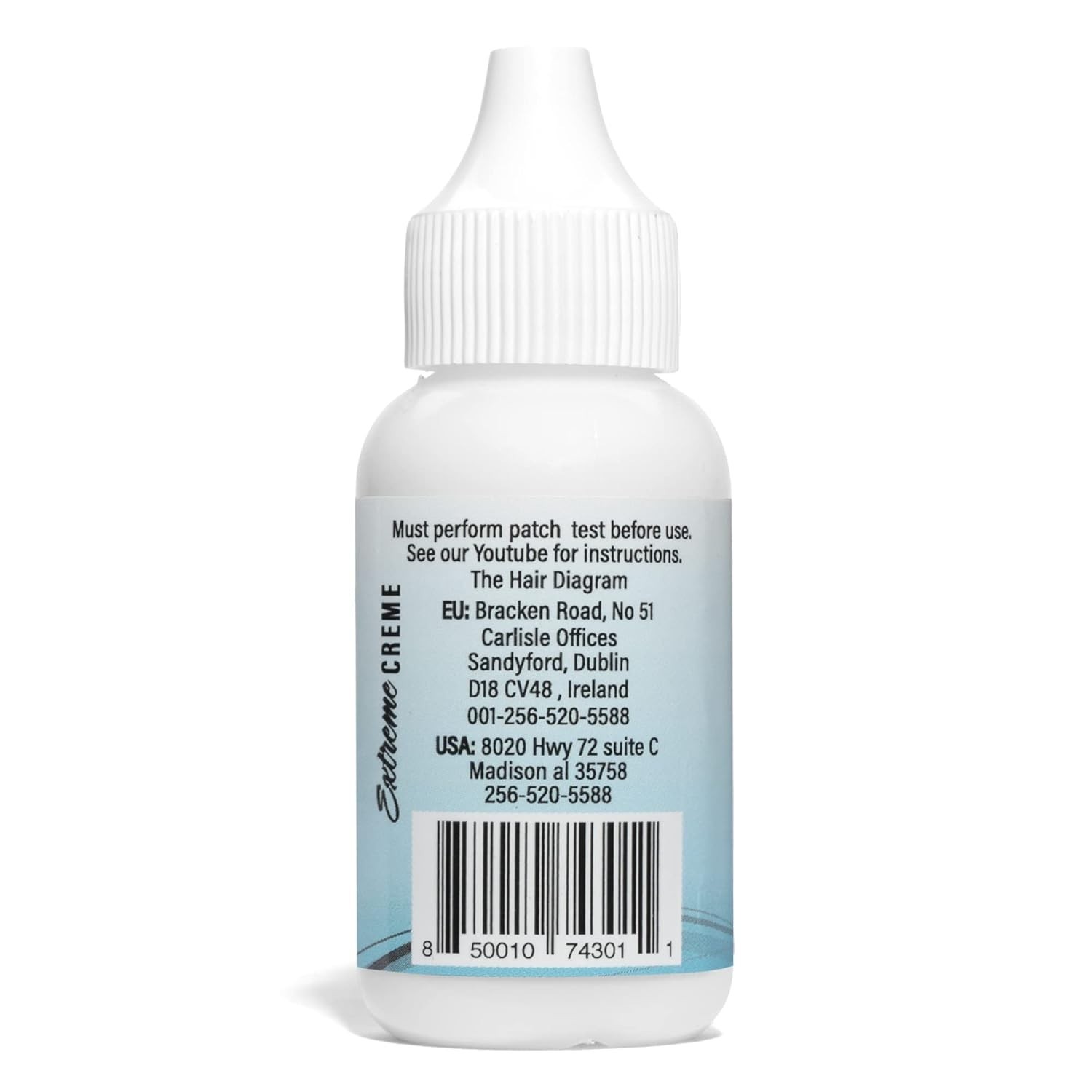 Hair System Adhesive: Bold Hold Extreme Creme, Strong, Non-Toxic, Humidity Proof