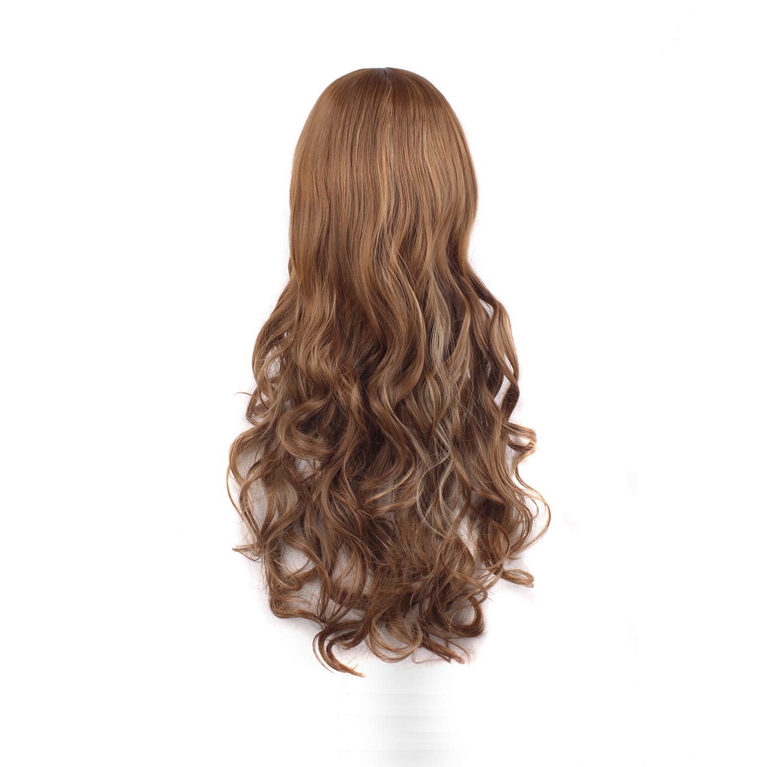 MapofBeauty Multi-color Lolita Long Curly Clip on Ponytails Cosplay Wig