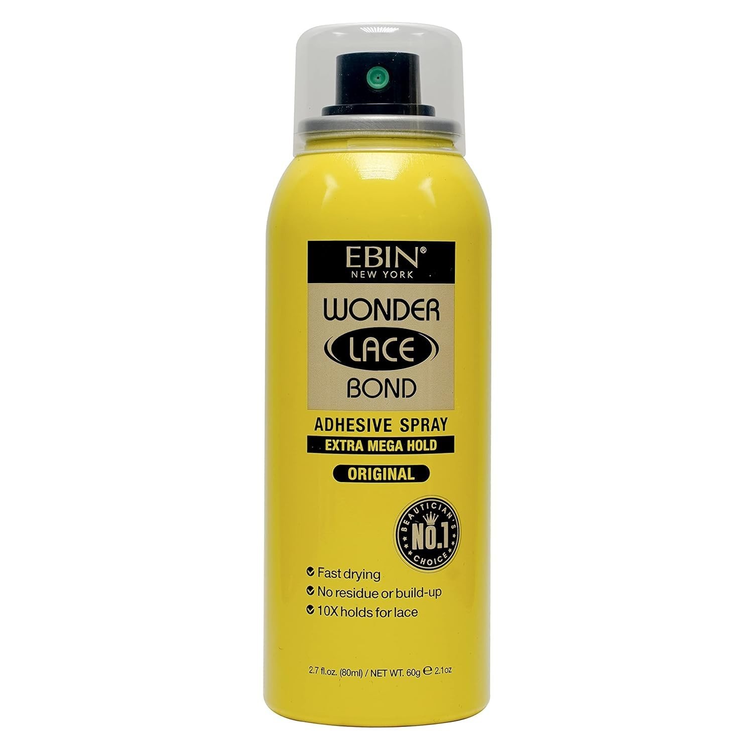 Wig Adhesive Spray Extra Mega Hold Fast Dry All-Day Security