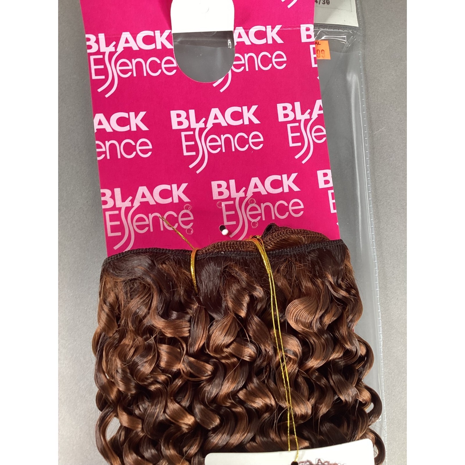 10″ Short Jerry Curl Color #F4/30 Dark Brown Highlights Blended Hair Extensions