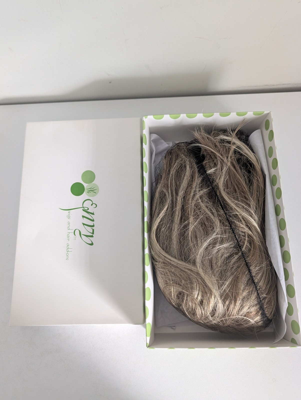 Envy by Alan Eaton Gia Wig DARK BLONDE Textured Bob 100% Kanekalon Fiber w Box