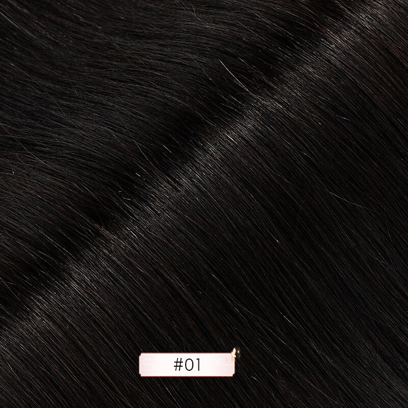 8A Tape In Extensions, 100% Real Remy Soft Human Hair Hairpiece Skin Weft 12Inch