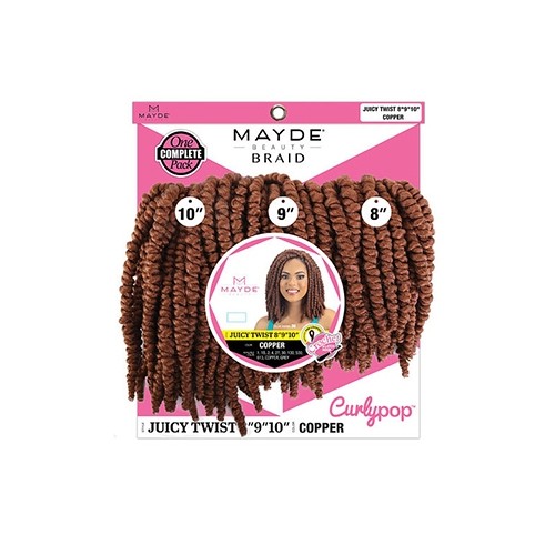 Crochet hair_Juicy Twist 8″9″10″ Curlypop
