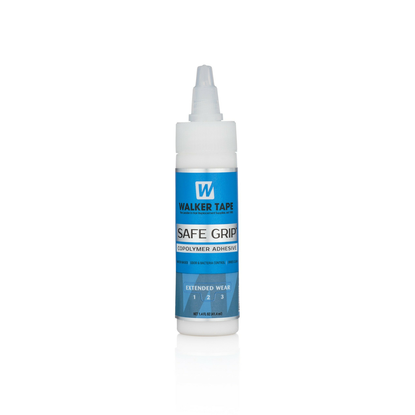 Walker Safe Grip Adhesive Hairpiece, Hair Replacement System Wig Glue 1.4 oz