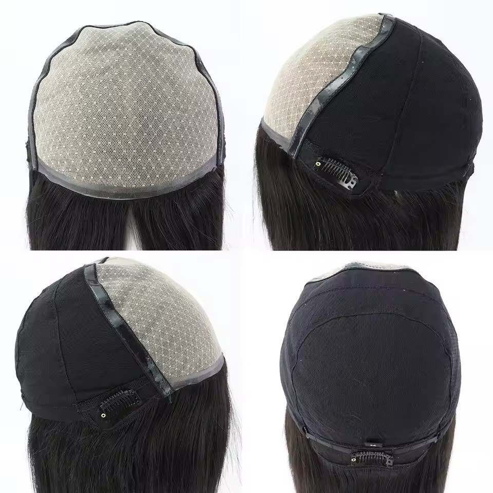 6×6″ Silk Base Wig Human Hair Breathable Silk Top Full Lace Wigs Natural Scalp