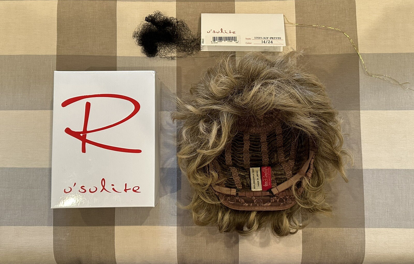 Jon Renau Wig Brown Low Lights Nature Blend Modacrylic Fiber