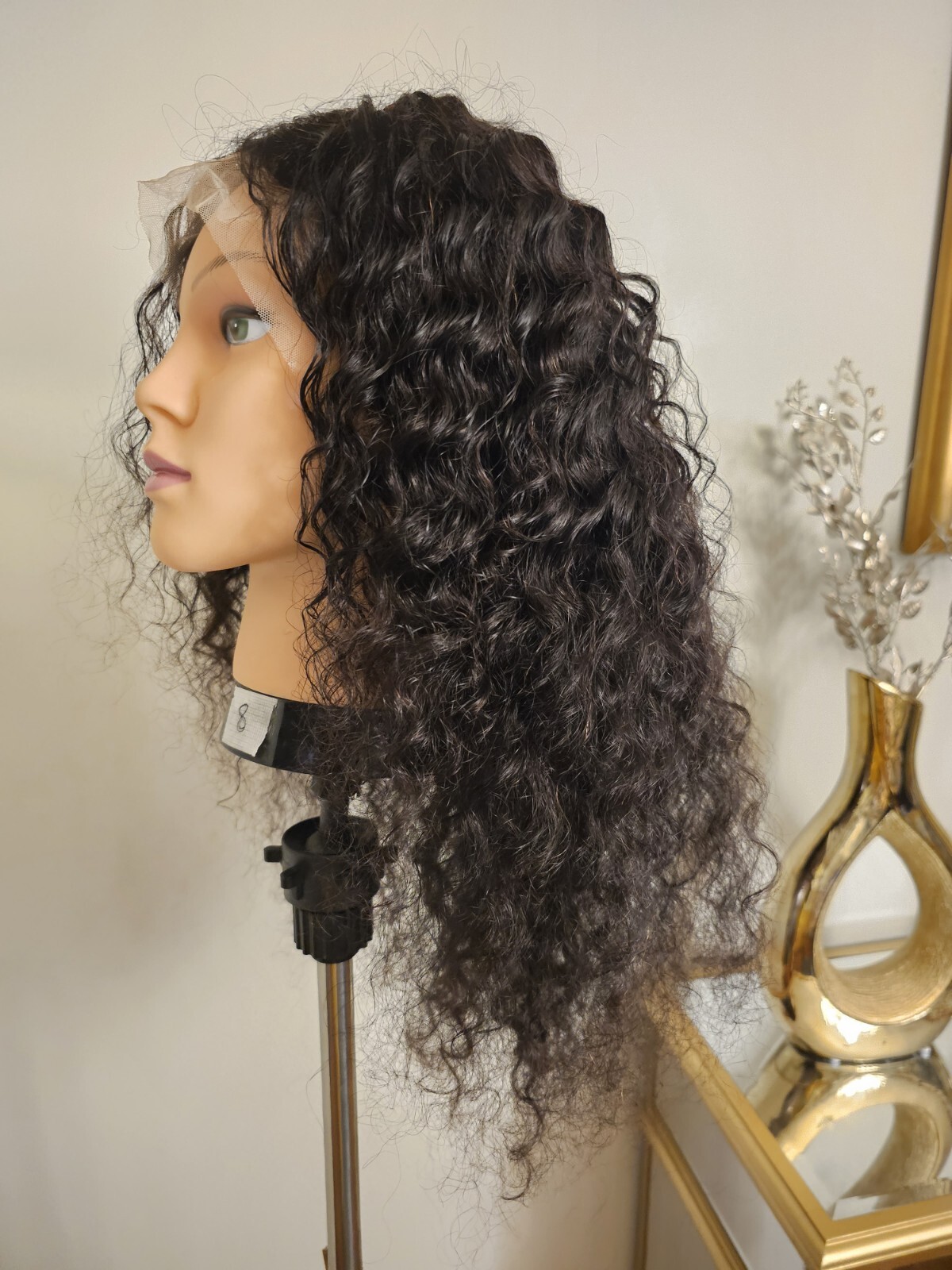 High Quality regular Top 18 to 20″ straight 100% Virgin Human Hair Lace Wig