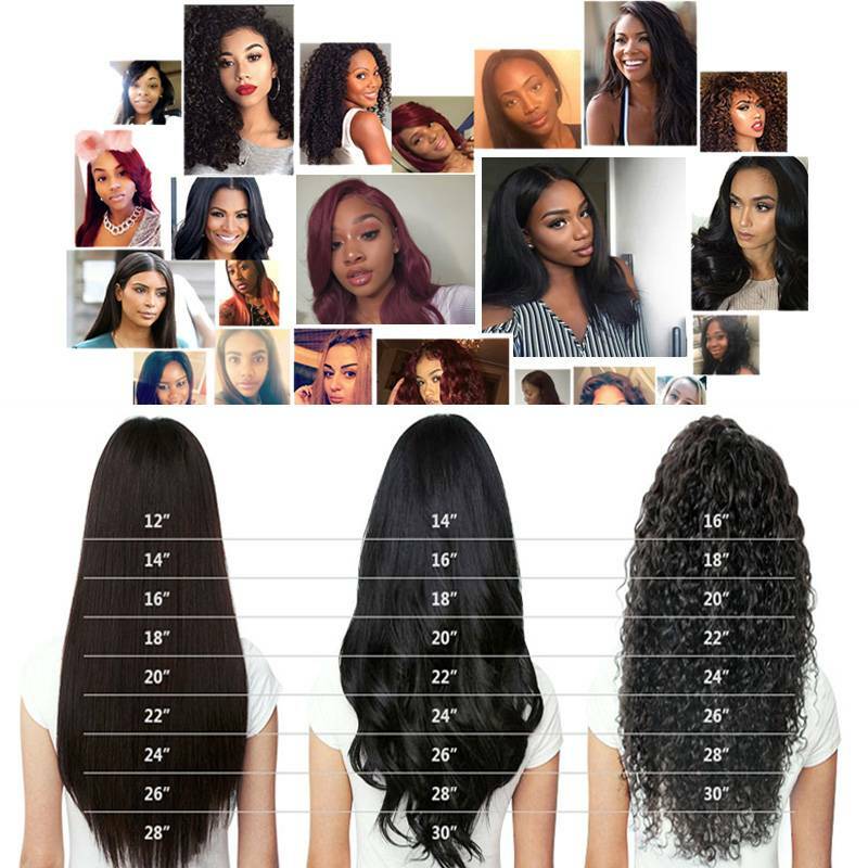 Brazilian Soft Virgin Unprocessed 100% Human Hair Weave Extensions 3Bundles 300g