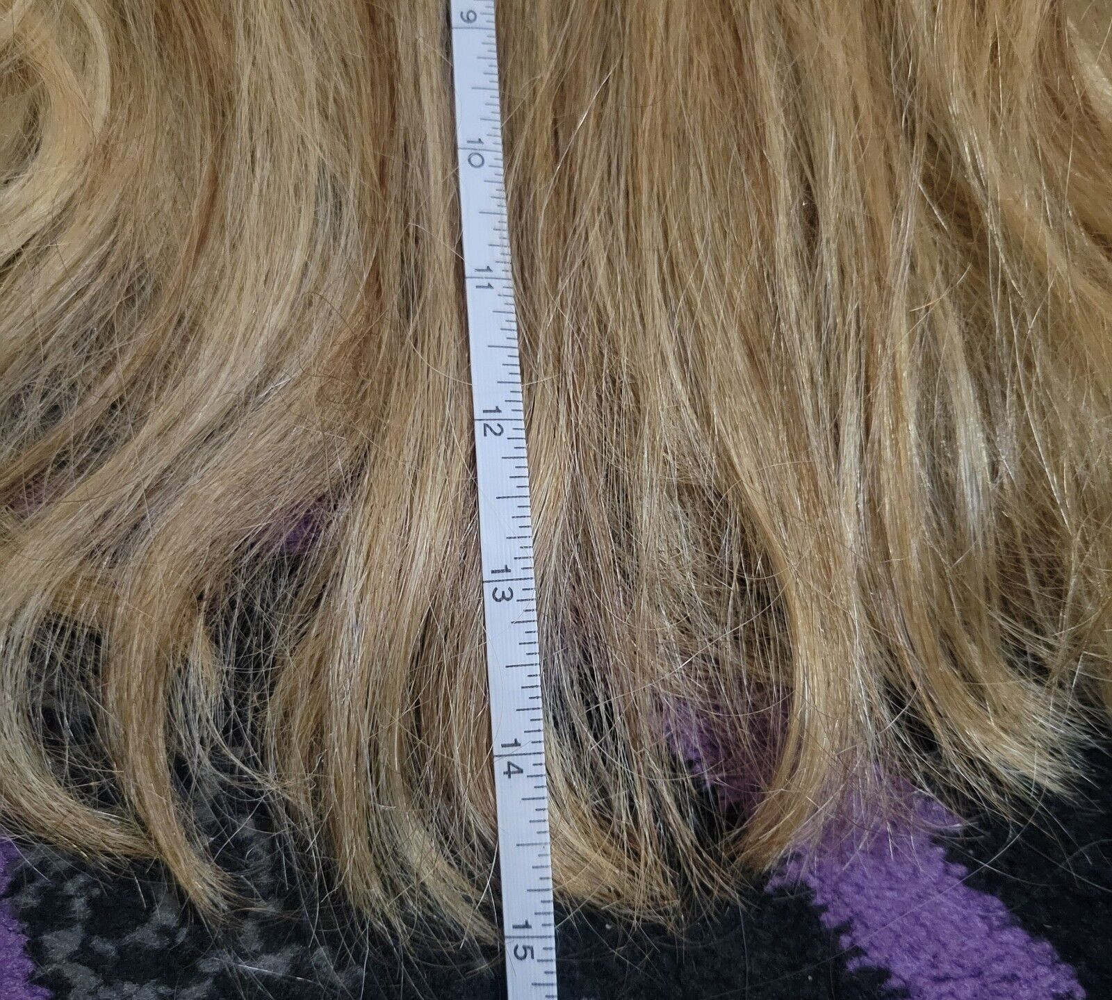 Clary’s 100% Virgin European human hair wig custom highlights blonde – 24 inches