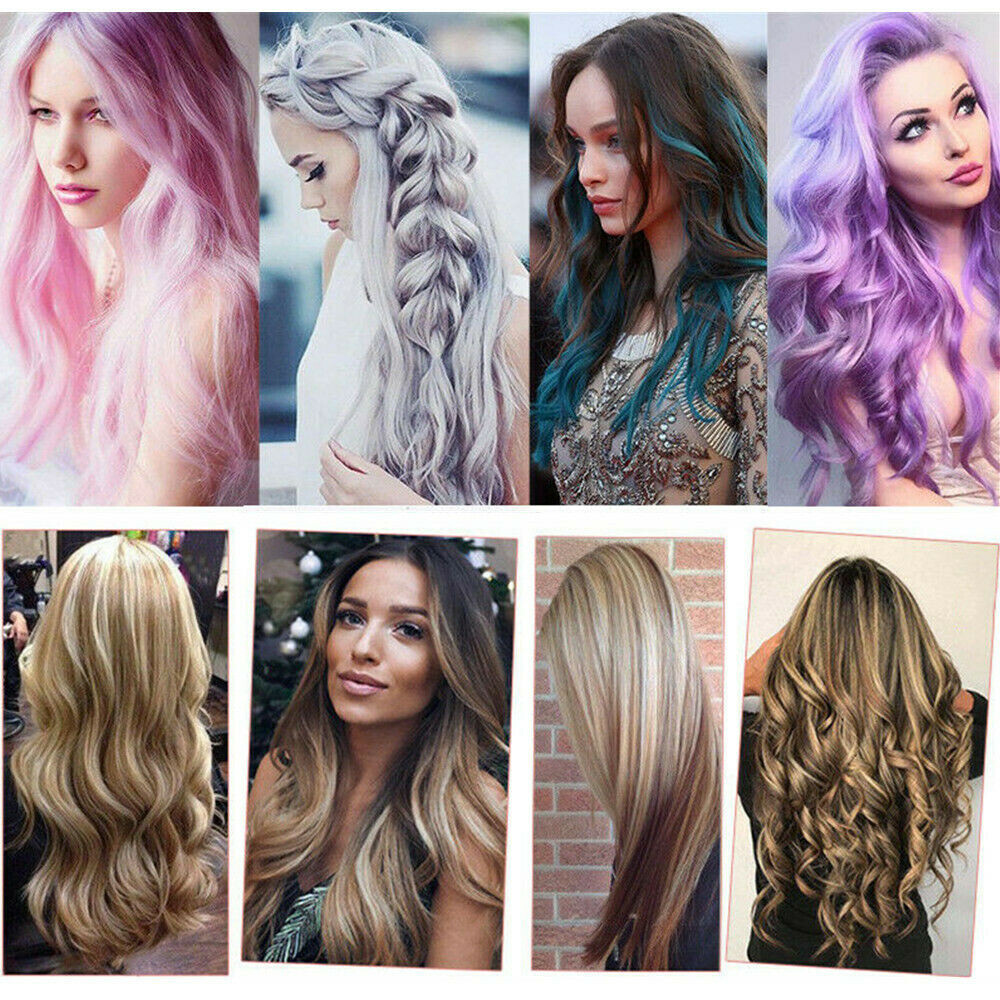 Easy Loop Micro Real Human Hair Extensions Micro Beads Link Russian Hair 16-26in