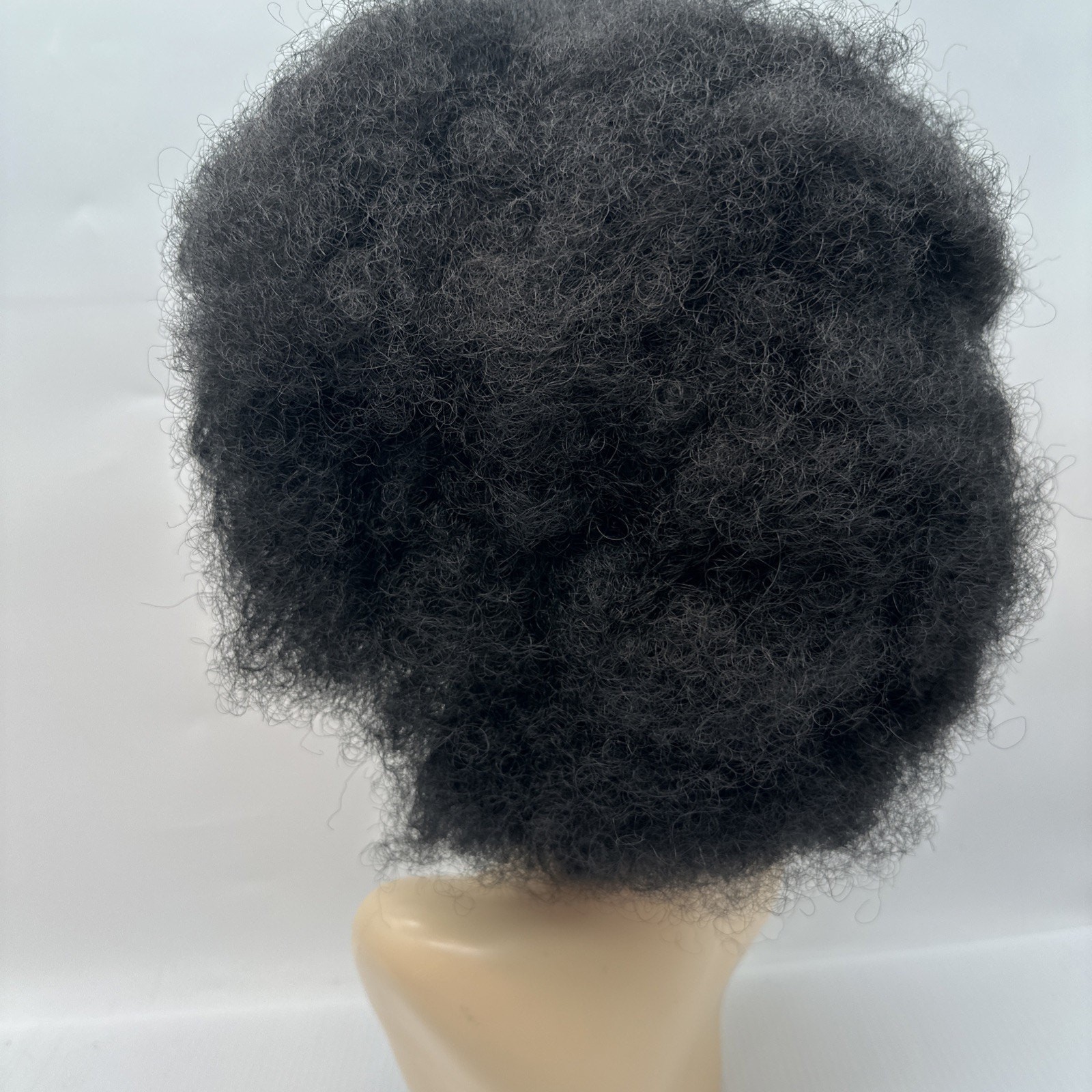 12″ Black Afro/kinky/curly Wig New With Tags, Synthetic, Wig Cap Included {22}