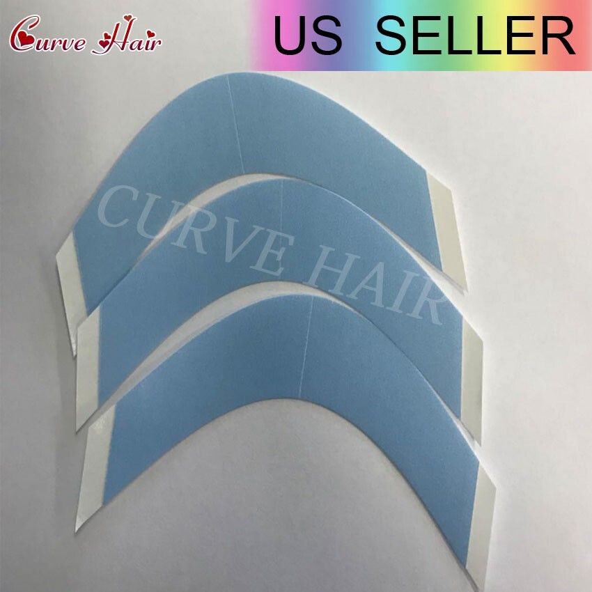Walker Lace Front Tape 36 Pc AA Countours Toupee Hairpiece Wig Double Side Tape
