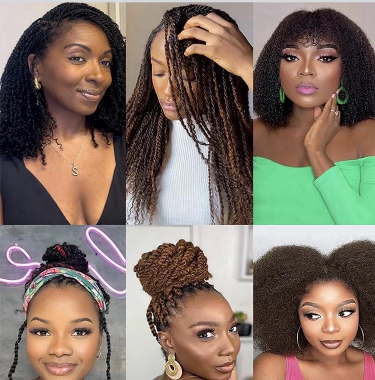 12” 4 Packs QUEEN VIRGIN REMY QVR Afro Kinkys Bulk Human Hair Medium Brown