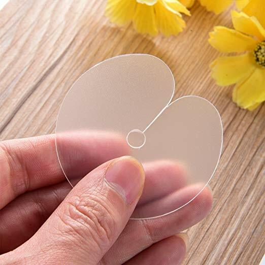 Heat Shield Guards Clear Fusion Glue Protector for Hair Extension Using