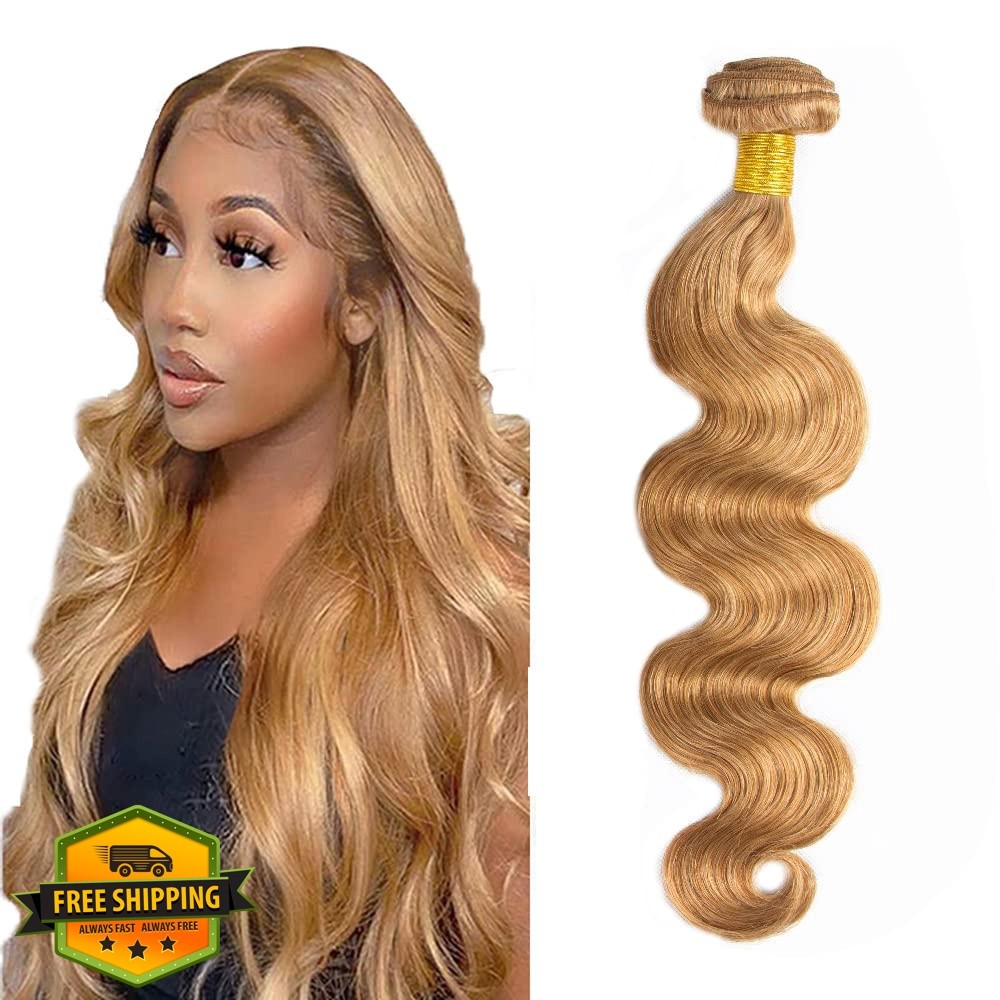 FuivJuix #27 Blonde 18 Inch body wave bundle