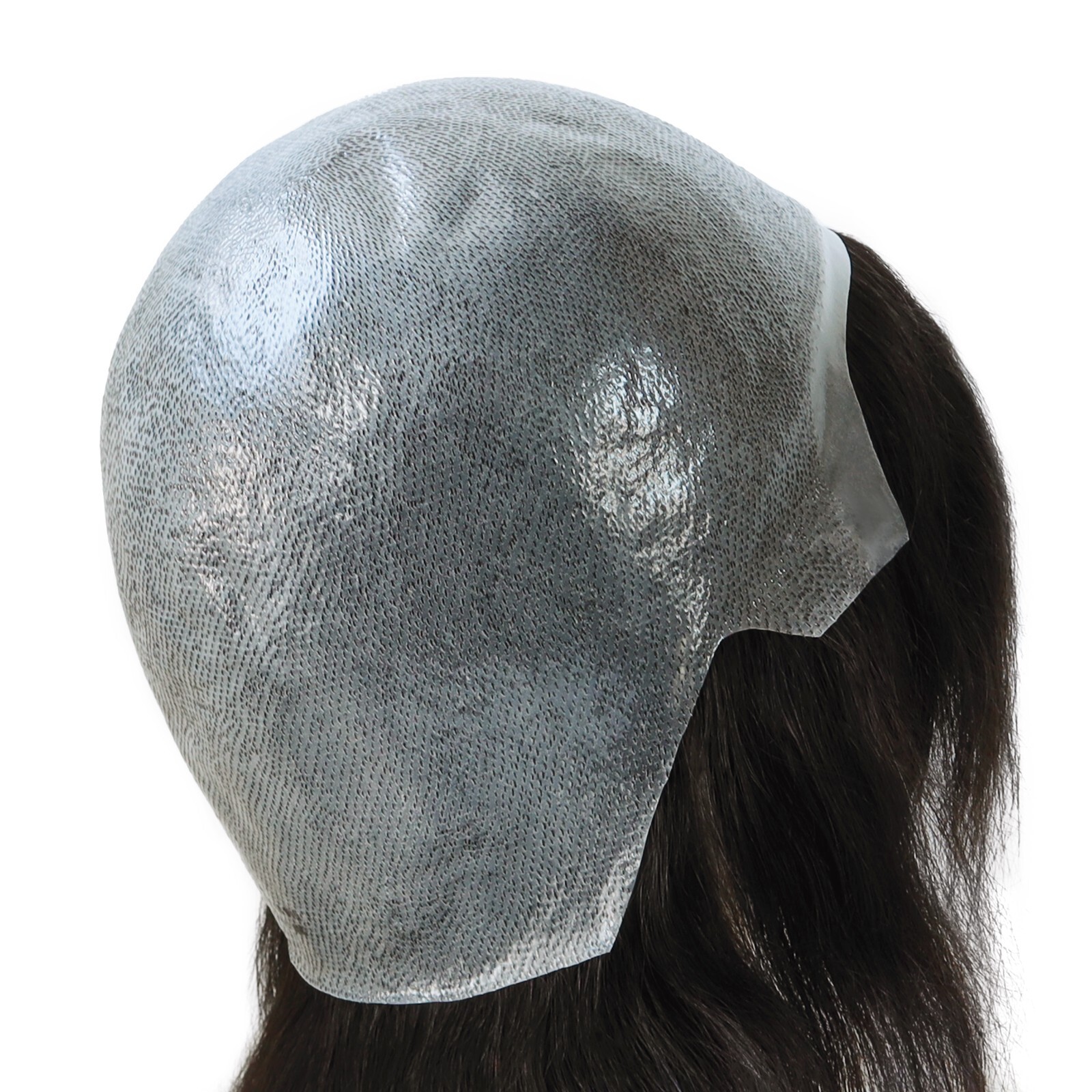 Women Chinese Cuticle Remy Human Hair Wigs Full Thin Skin Medium Size 14” BIOFW