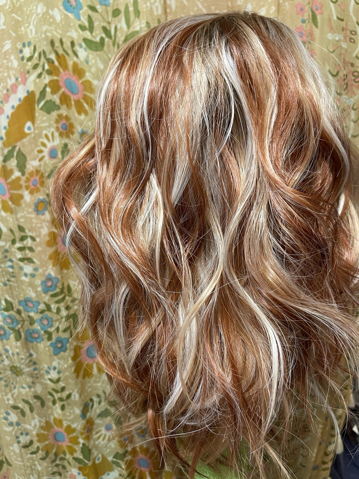 Chelsey Smith Cosmetics Sharpay Cowboy Copper Midi Monofilament Wig