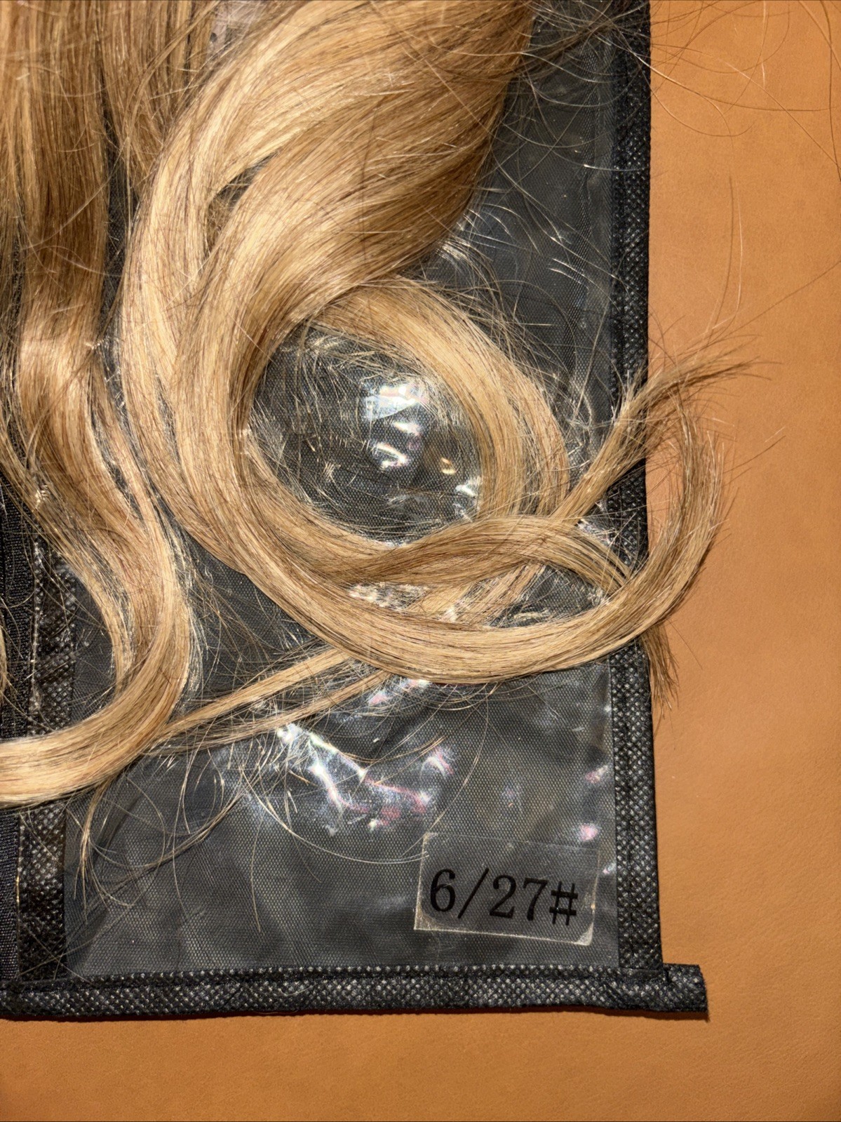 Belle A Vie Halo Hair Extension 18in Color #6/27 Msrp $5,000 Remy Human Hair