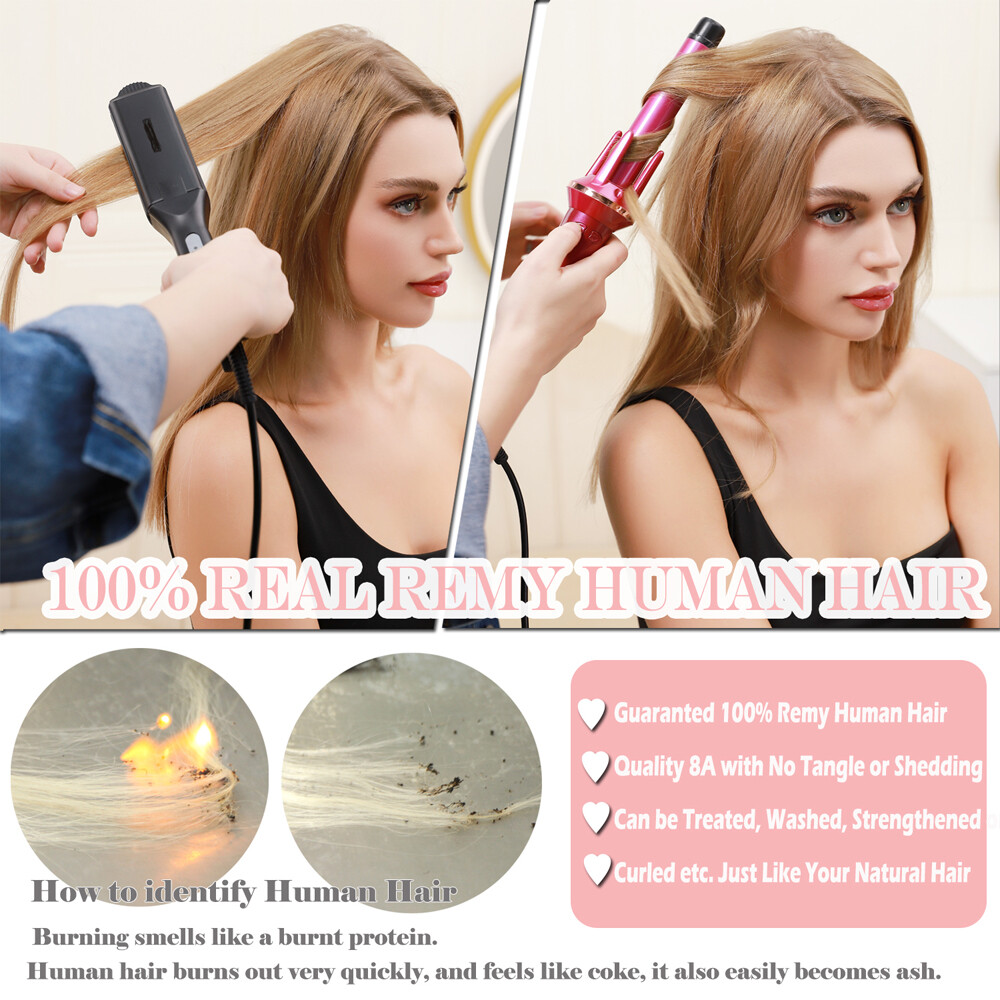 50g-100g Nano Ring Loop Micro Bead Tip Real Human Remy Hair Extensions Full Head