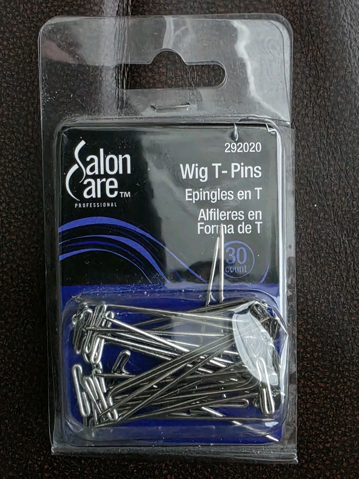 Salon Care Steel Wig T Pins