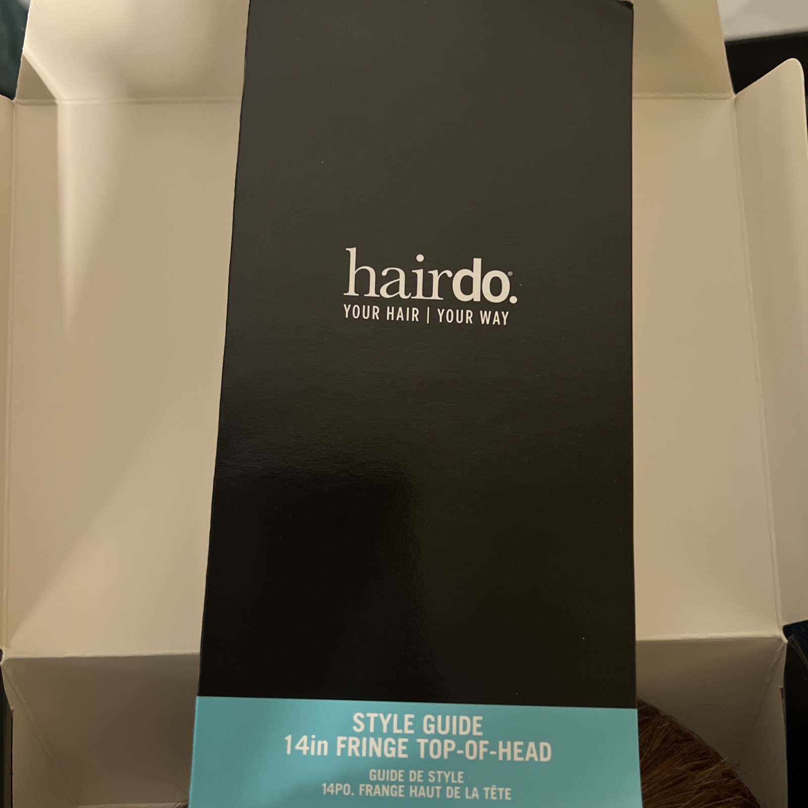 Fringe Top of Head – By Hairdo 14 Inch GLAZED FIRE