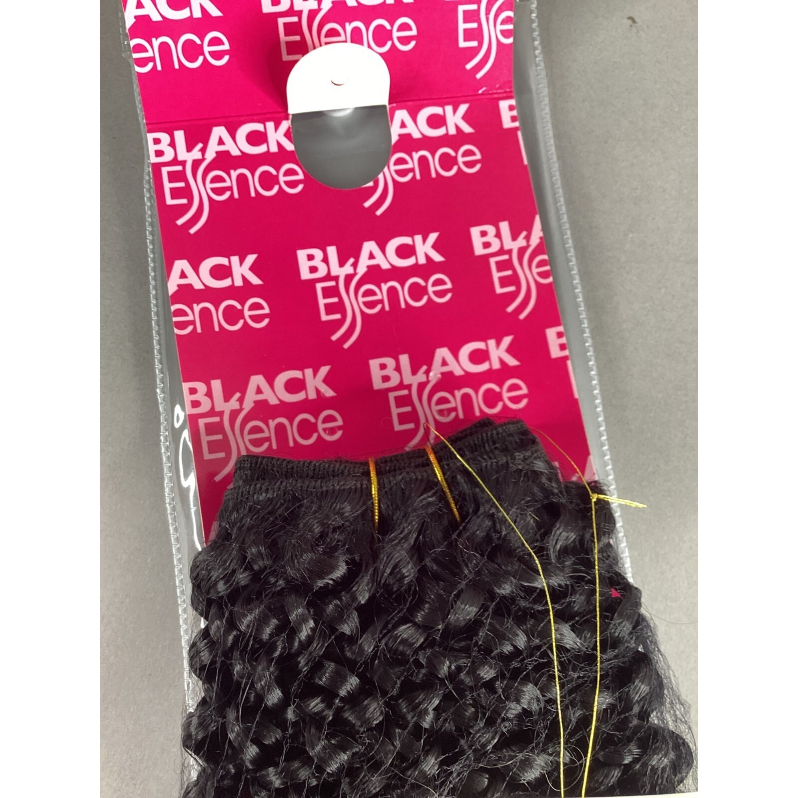 12″ Short Jerry Curl Color #T1B27 Off Black Highlights Blended Hair Extensions